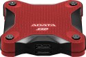 Dysk Zewnętrzny SSD Adata SD620 512GB czerwony