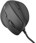 Mysz wertykalna Natec Crake 2 Pro 12800DPI czarny