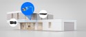 Zestaw do monitoringu Hilook 2 kamery IP IPCAM-B4-P Black 2K+