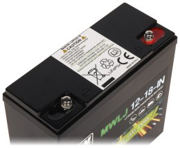 AKUMULATOR 12.8V/18AH/LIFEPO4-MWLJ MW Power