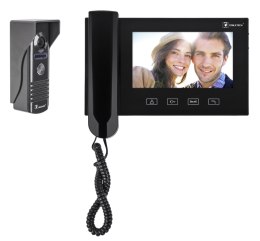 Videodomofon 7 cali ze słuchawką (kolorowy)