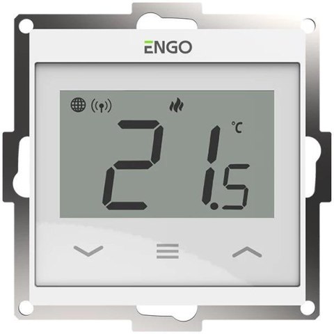 ENGO Controls E55-W - Internetowy, podtynkowy regulator do 55x55, Wi-F