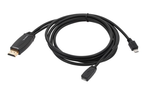 Kabel MHL wtyk HDMI-micro USB 1.5M