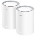 DOMOWY SYSTEM WI-FI MESH M3000(2-PACK) V2.0 Wi-Fi 6 2.4 GHz, 5 GHz, 574 Mb/s + 2402 Mb/s CUDY