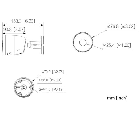 KAMERA IP F5D-PV-0280B Wi-Fi 6, Active Deterrence - 5 Mpx 2.8 mm DAHUA