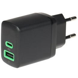 ŁADOWARKA SIECIOWA USB PowerSource Duo30 CHARB-GC-30AC-B Green Cell