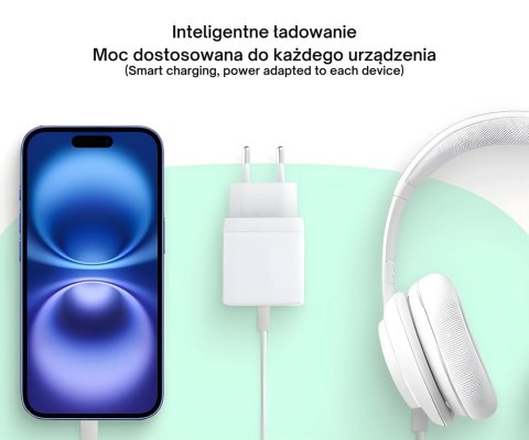 ŁADOWARKA SIECIOWA USB PowerSource Duo30 CHARB-GC-30AC-W Green Cell