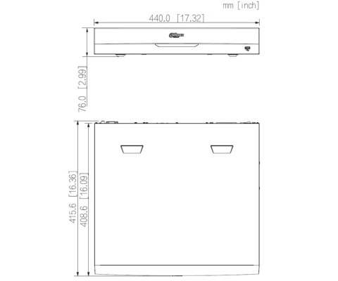 REJESTRATOR IP NVR5432-EI2 32 KANAŁY WizSense DAHUA