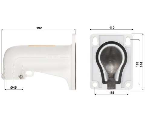 KAMERA IP OBROTOWA ZEWNĘTRZNA DS-2DE4425IW-DE(T5)/PL AcuSense - 4 Mpx 4.8 ... 120 mm Hikvision