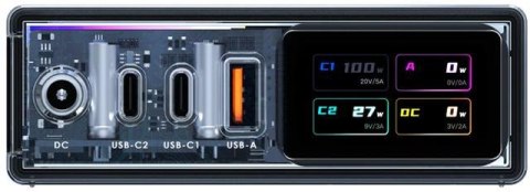 Ładowarka sieciowa Redmagic 150W Dao GaN (2x USB-C, 1x USB-A)