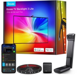 Govee H6097 TV Backlight 3 Lite Taśma LED podświetlenie dla TV 40-50 cali, RGBICW, Wi-Fi+Bluetooth