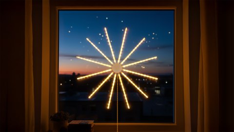 Świateczna gwiazda ozdobna Led