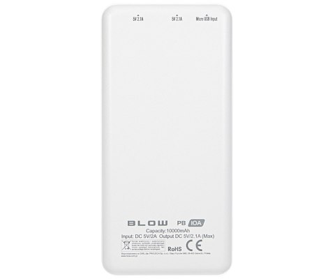 POWERBANK PB10A/W 10000 mAh 15.5 W Blow