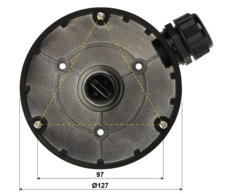 UCHWYT KAMERY STG-1280ZJ-DM8(BLACK) STG