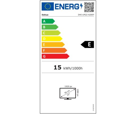 MONITOR VGA, HDMI LM22-A200Y 21.45 " DAHUA