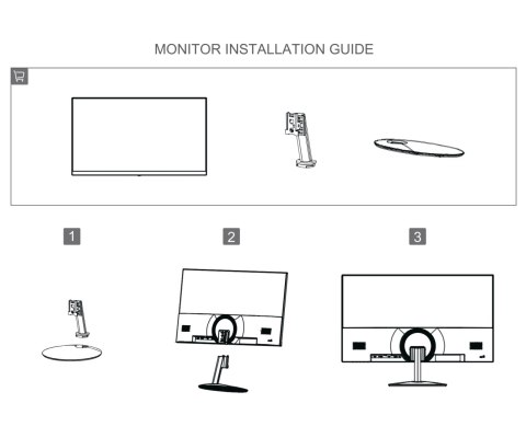 MONITOR VGA, HDMI LM24-A200Y 23.8 " DAHUA