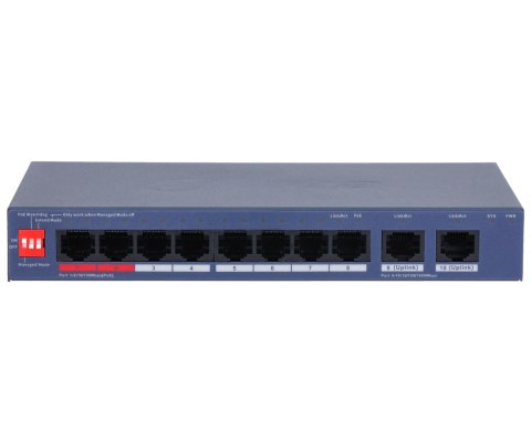 SWITCH POE CS4010-8ET2GT-110 8-PORTOWY + 2X UPLINK DAHUA