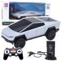 Samochód Zdalnie Sterowany RC Pickup Truck Światła LED Srebrny