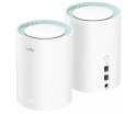 DOMOWY SYSTEM WI-FI MESH M1300(2-PACK) 2.4 GHz, 5 GHz, 300 Mb/s + 867 Mb/s CUDY
