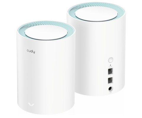 DOMOWY SYSTEM WI-FI MESH M1300(2-PACK) 2.4 GHz, 5 GHz, 300 Mb/s + 867 Mb/s CUDY