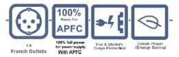 UPS ZASILACZ AWARYJNY PowerWalker VFD 600 APFC FR