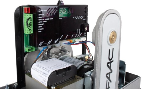 Zestaw Cyclo C721 FDS - FAAC 24V do 800kg bram przesuwnych