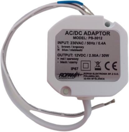Ropam zasilacz dopuszkowy AC/DC PS-3012