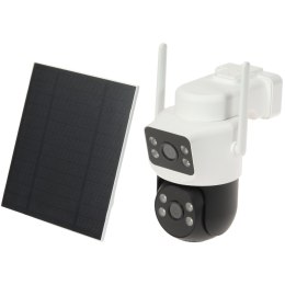 KAMERA SOLARNA IP, ZEWNĘTRZNA Z CZUJKĄ PIR ICSEE-W41SD-SOLAR-AOV Wi-Fi - 4 Mpx 3.6 mm