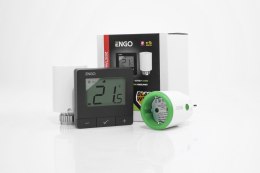 ENGO Controls Inteligentny zestaw ogrzewania Czarny (E25-BATB + ETRV-M30 + EPlug WiFi)