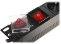 Listwa zasilająca 6 gniazd Schuko PD-6/R-USB
