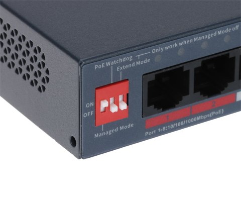 SWITCH POE CS4010-8GT-110 10-PORTOWY, 8 PoE DAHUA
