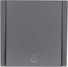 Przycisk dzwonkowy szary WESA - CC TR 06