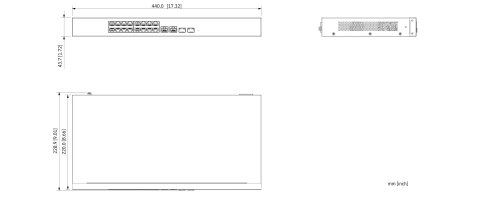 Switch POE SG4020LP 16-PORTOWY SFP DAHUA