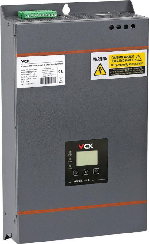 Kompensator mocy biernej VCX SVG 400V 15kVAr