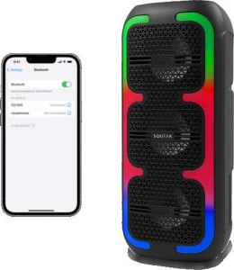 Power Audio SQUEAK BeatOne 30W SQ1009 Radio FM Czarny