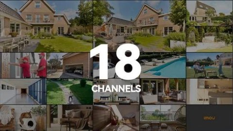 Rejestrator IP Imou  NVR-N118W-8A0E-P 18- kanałowy