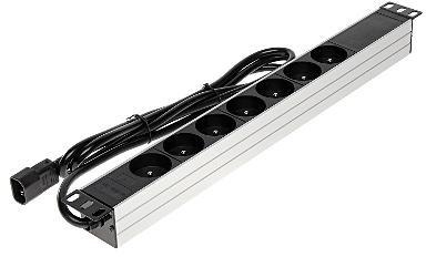 Listwa zasilająca 7 gniazd PD-7/RACK/IEC