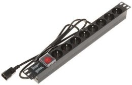 Listwa zasilająca 8 gniazd PD-8/R-IEC
