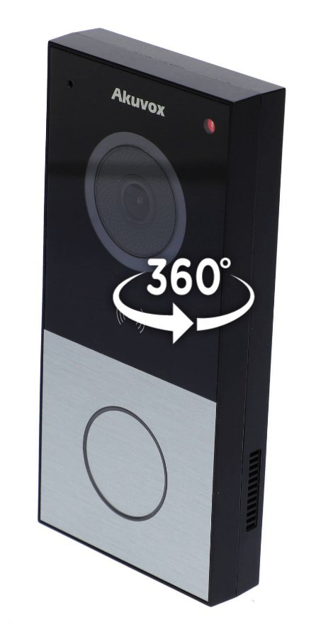 Zestaw wideodomofonowy IP AKUVOX (C313W White / E12W)