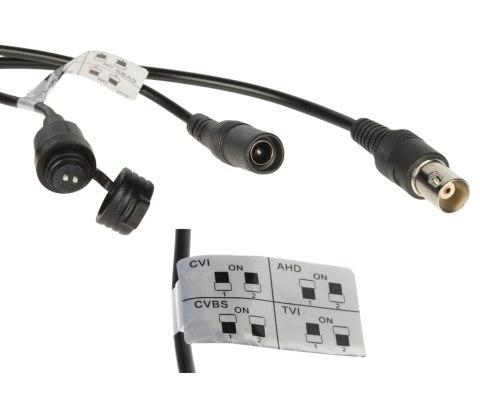 KAMERA AHD, HD-CVI, HD-TVI, PAL HAC-HFW1200RL-IL-T-0280B-DIP Smart Dual Light Two-way Talk - 1080p 2.8 mm DAHUA