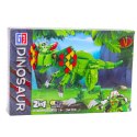 Klocki Konstrukcyjne Dinozaur Dilophosaurus Zielony 269 el.