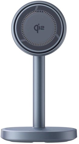 Ładowarka indukcyjna Baseus Orbit 2 Pro MagSafe Qi2 20W 2 w 1 z chłodzeniem - szara