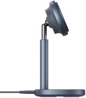Ładowarka indukcyjna Baseus Orbit 2 Pro MagSafe Qi2 20W 2 w 1 z chłodzeniem - szara