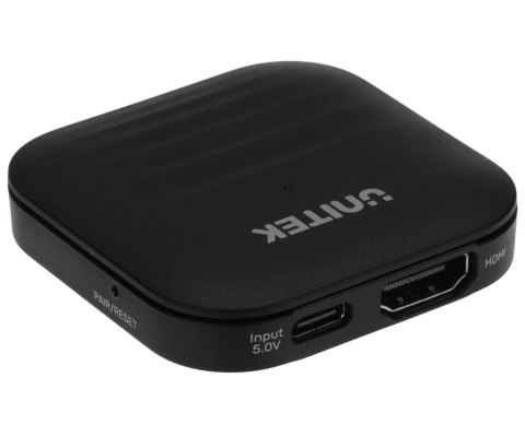 BEZPRZEWODOWY EXTENDER HDMI V1184A01 2.4 GHz + 5 GHz UNITEK