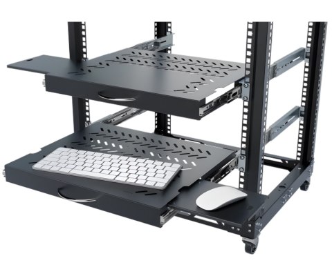 REGULOWANA SZUFLADA DO KLAWIATURY I MYSZKI RSR-F2-19-1U-350B-KM STALFLEX