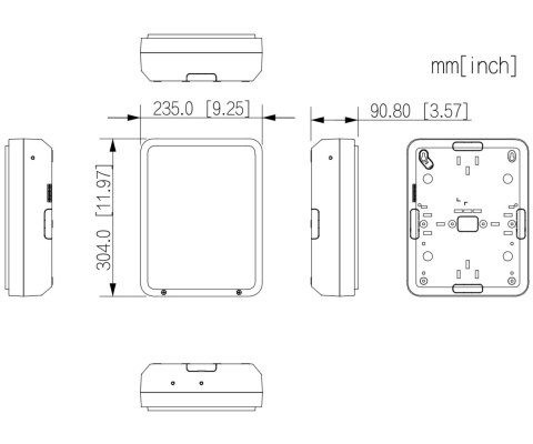 BEZPRZEWODOWY EKSPANDER WE/WY PRZEWODOWYCH ARM9A4-W2(868) DAHUA