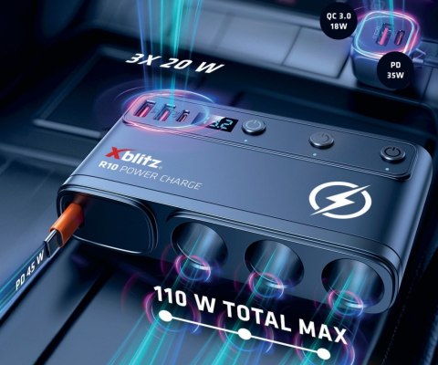 ROZDZIELACZ SAMOCHODOWY XB-R10 Xblitz