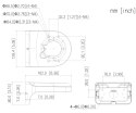 UCHWYT DO KAMER KULISTYCH PFB2204W DAHUA