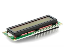 WYŚWIETLACZ LCD 2X16 ZNAKÓW LCD-AC-1602E-YIY/G-E6 ZIELONY JUSTPI