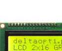 WYŚWIETLACZ LCD 2X16 ZNAKÓW LCD-AC-1602E-YIY/G-E6 ZIELONY JUSTPI